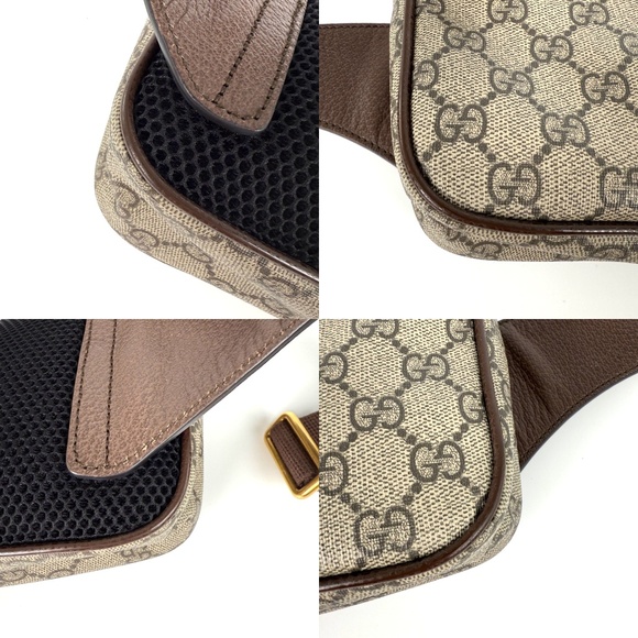 GUCCI GG Supreme Ophidia Medium Monogram Belt Bum Waist Bag - Picture 10 of 14